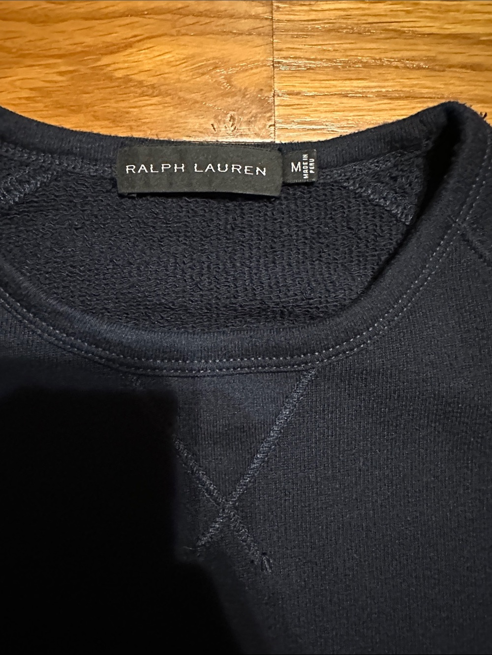 Ralph Lauren Black Label Men's Navy Crewneck Sweater - Picture 2 of 11
